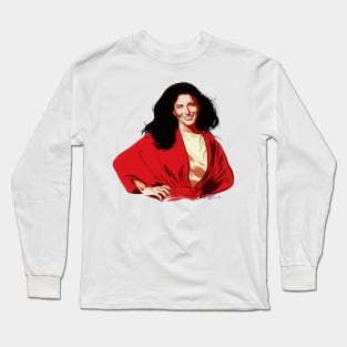 Loretta Lynn - An illustration by Paul Cemmick Long Sleeve T-Shirt